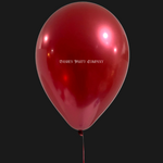 BASHES. Latex Balloons Deep Cherry Latex Balloons