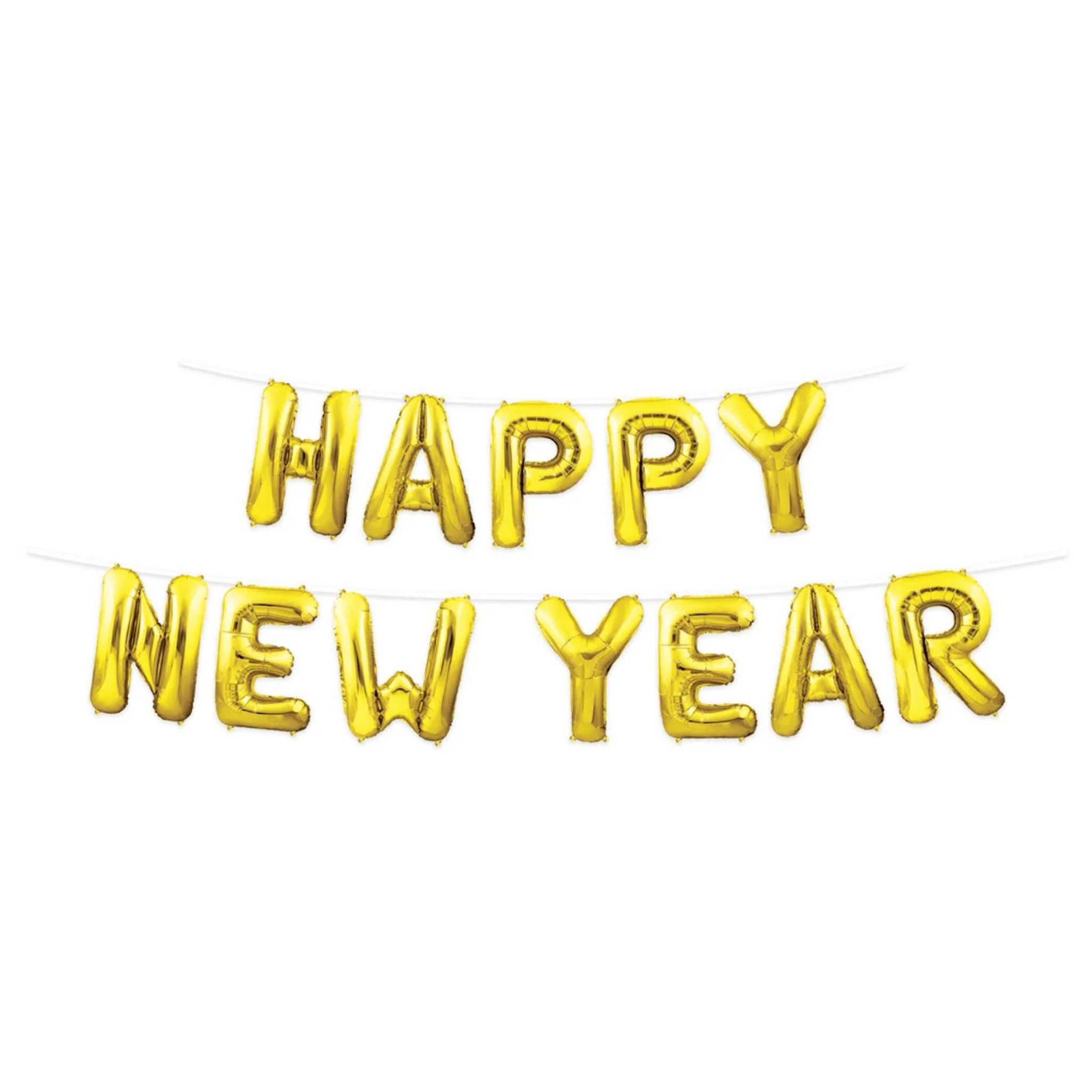 BASHES. Luxury Foil NYE Balloon Banner