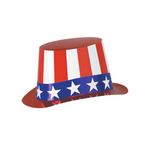 BASHES. Party Hats Metallic Election Top Hat Set