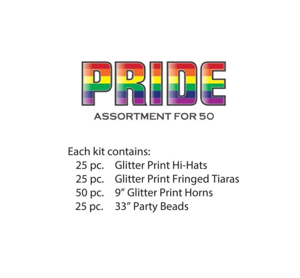 BASHES. Pride NYE Party Kit