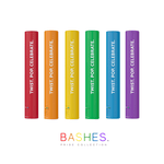 BASHES. Rainbow Confetti Cannons