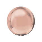 BASHES. Rose Gold Metallic Sphere Balloon