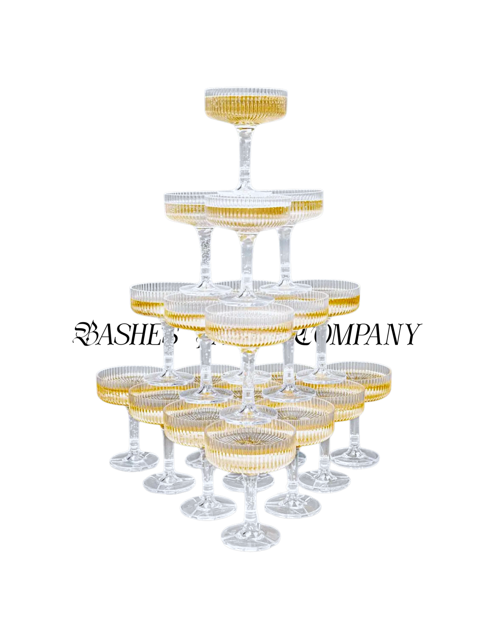 BASHES. Stemware The BASHES. Celebration Tower Set