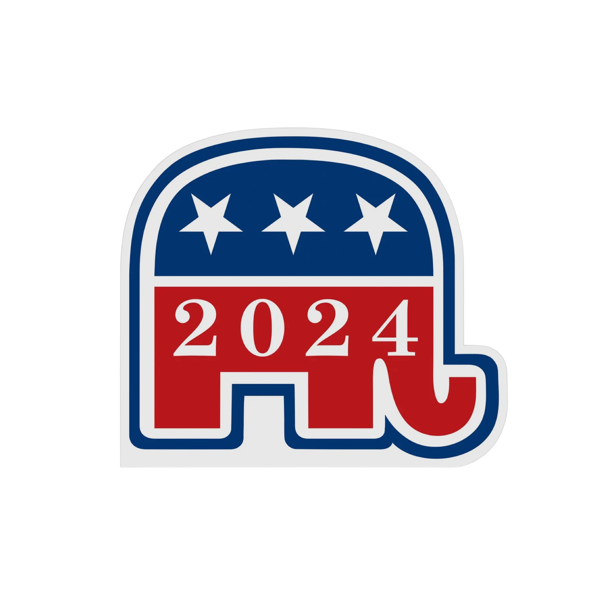 Bestile Prop Patriotic Elephant Stand Up 2024 Election