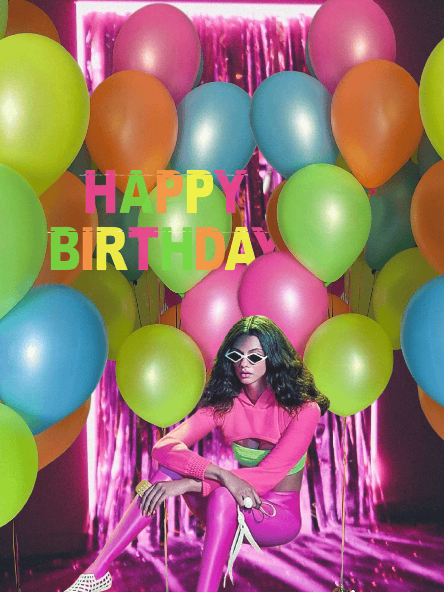 BASHES. Electric Dreams Signature Balloon Bundle BASHES Party Company