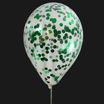 BASHES. Signature Emerald Confetti Balloon Set BASHES Party Company