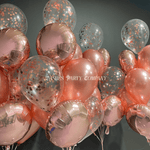 BASHES. Signature Rose Quartz Balloon Bundle BASHES Party Company