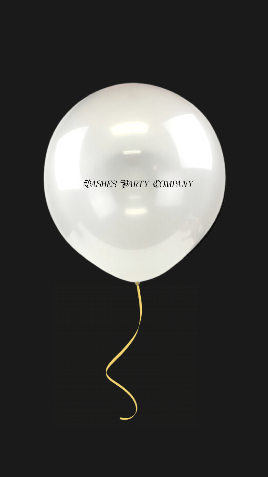 Oversized Air Latex Balloon BASHES Party Company
