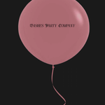 Oversized Dusk Rose Latex Balloon BASHES Party Company