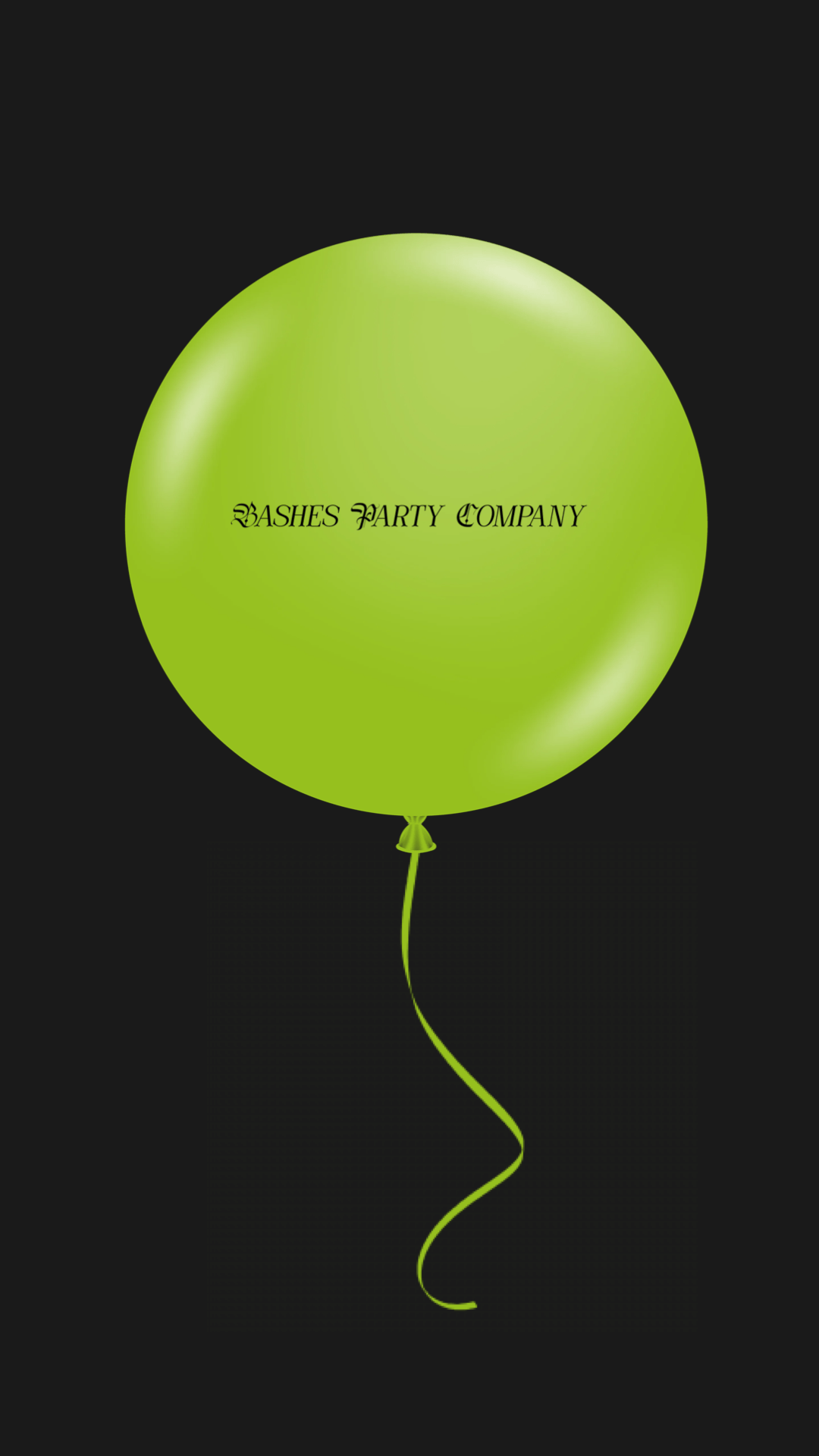 Oversized Lime State Latex Balloon BASHES Party Company