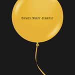 Oversized Mustard Latex Balloon BASHES Party Company