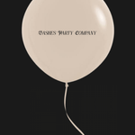 Oversized Oat Milk Latex Balloon BASHES Party Company
