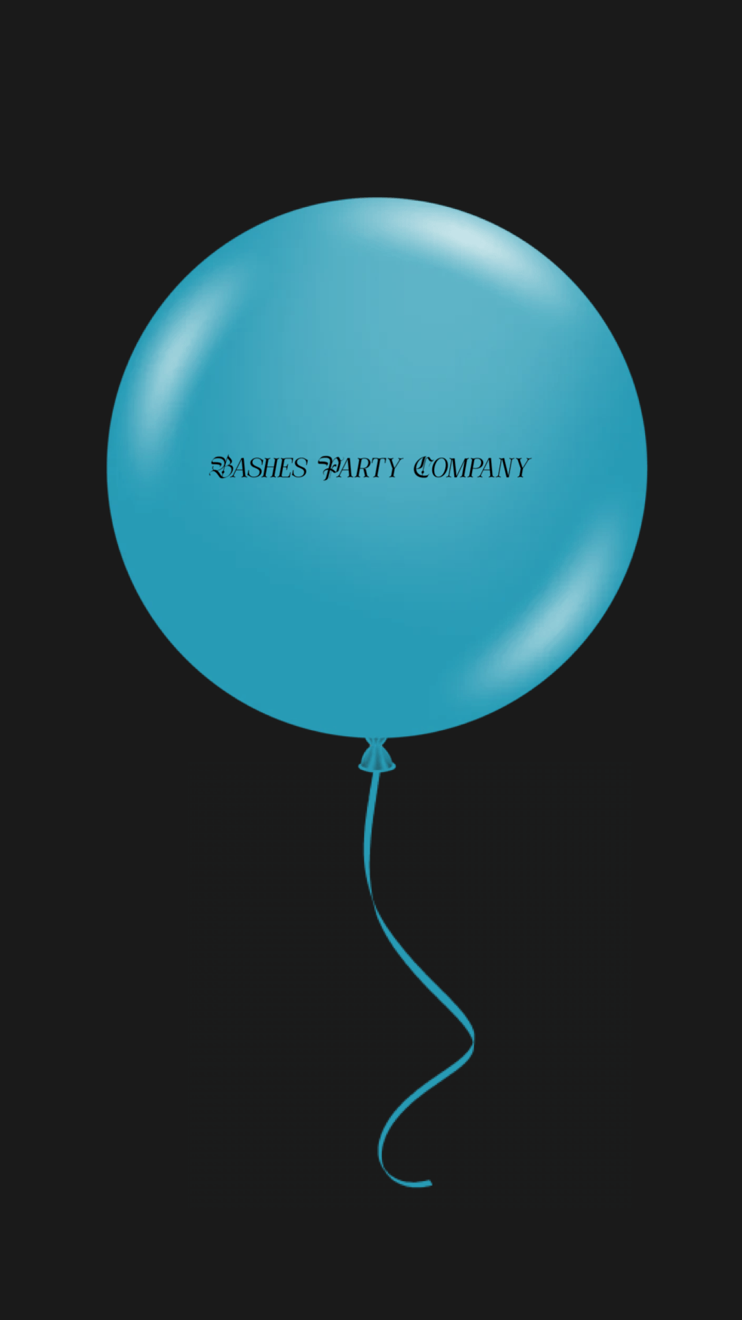 Oversized Solar Lake Latex Balloon BASHES Party Company
