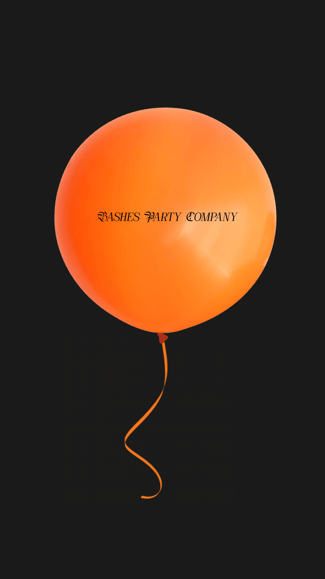 Oversized Sunbaked Latex Balloon BASHES Party Company