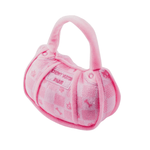 Haute Diggity Dog Dog Toy PRE ORDER - Pink Checker Chewy Vuiton Handbag by Haute Diggity Dog
