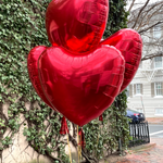 BASHES. Balloon Signature Oversized Heart Balloon