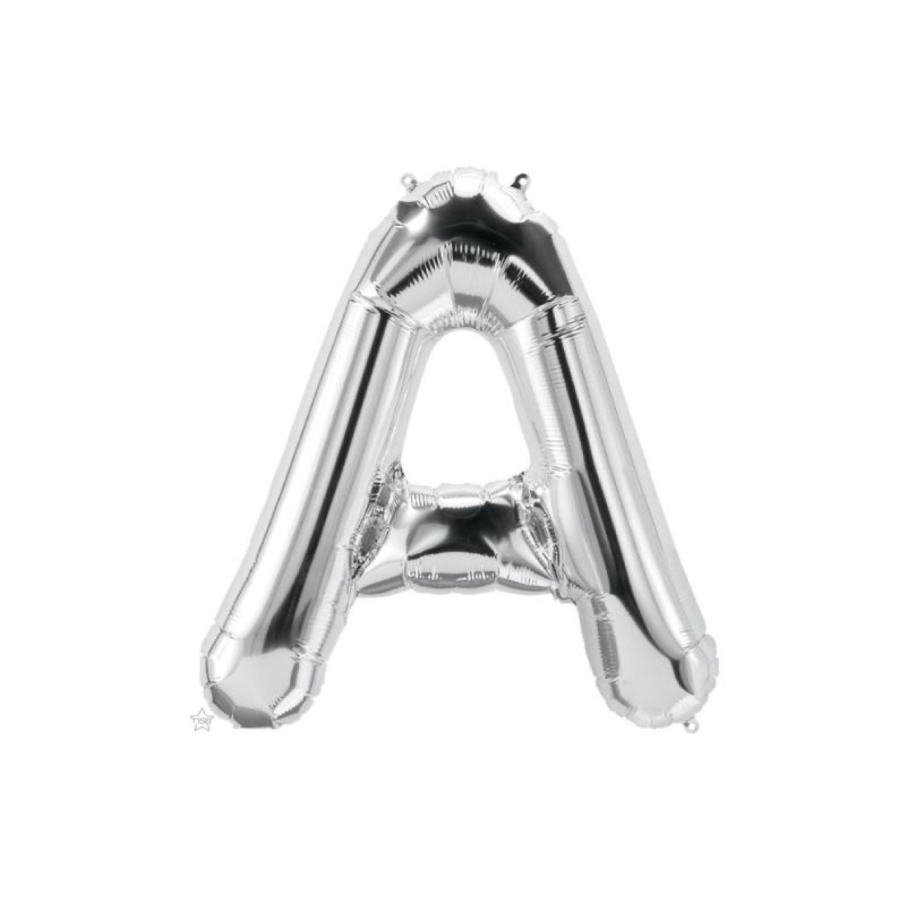 BASHES. Balloon Silver Mini Letter Balloon