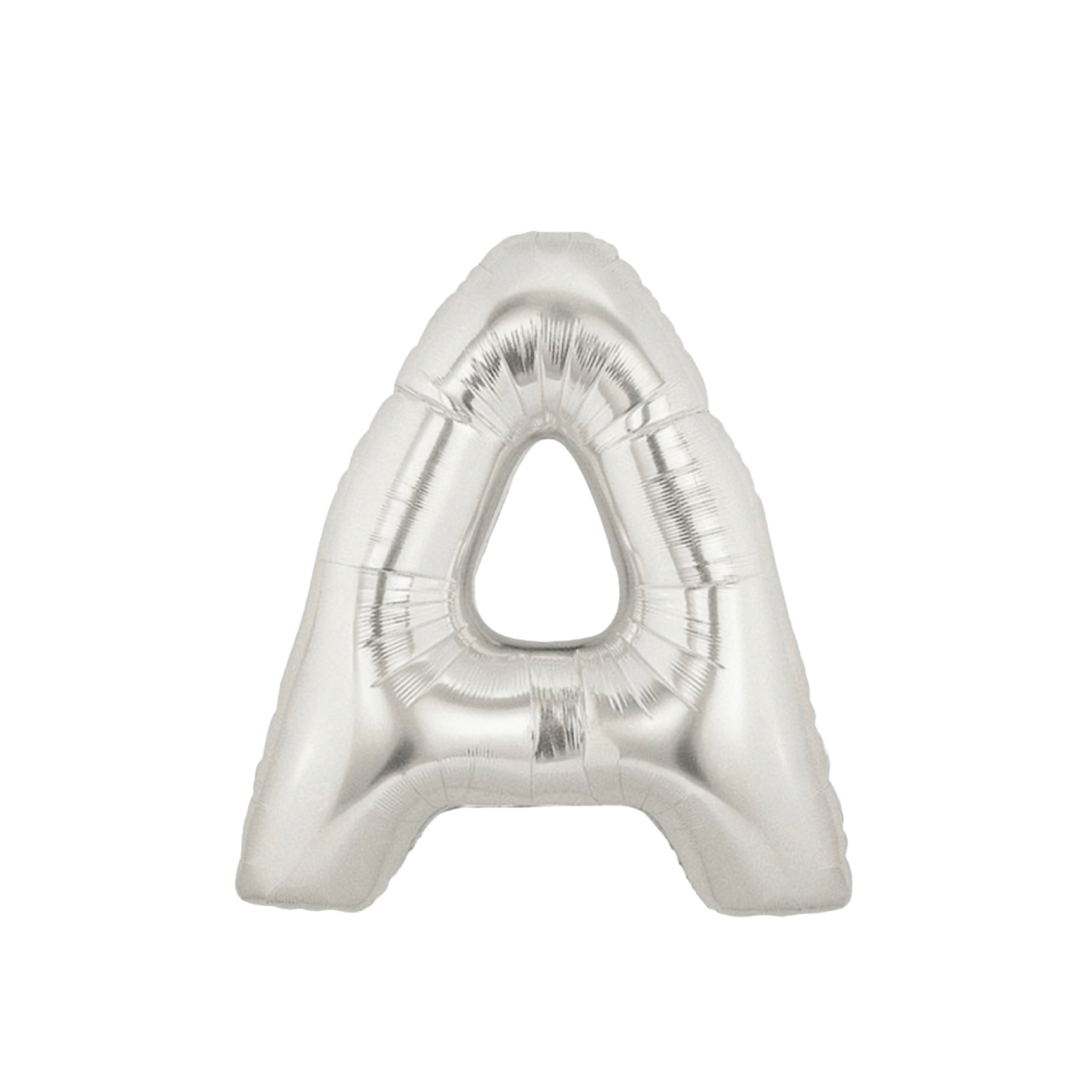 BASHES. Balloon Silver Oversized Letter Balloon