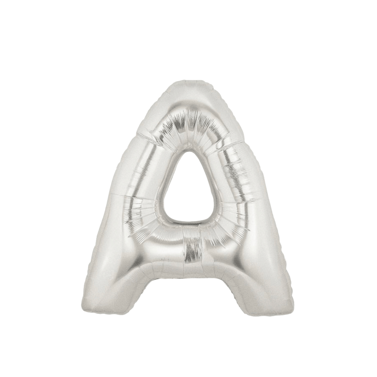 BASHES. Balloon Silver Oversized Letter Balloon