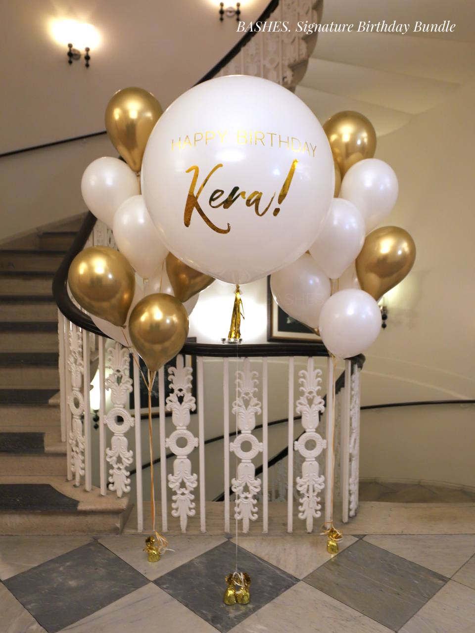 BASHES. Balloons BASHES Signature Birthday Bundle