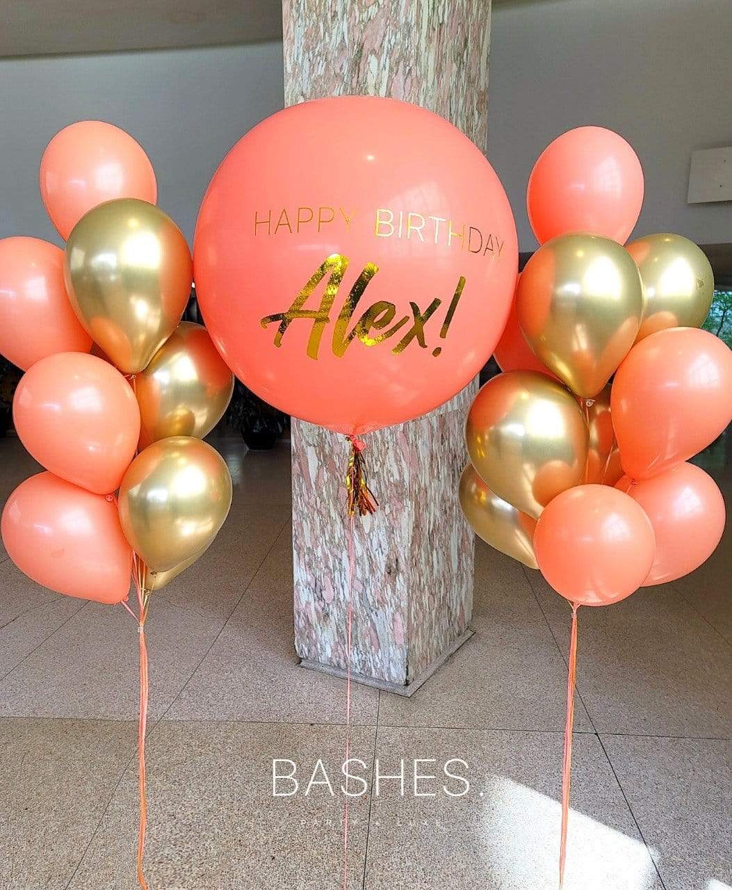 BASHES. Balloons BASHES Signature Birthday Bundle