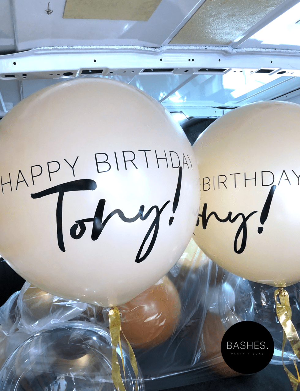 BASHES. Balloons BASHES Signature Birthday Bundle
