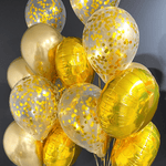 BASHES. Balloons BASHES. Signature Chrome Gold Bundle
