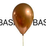 BASHES. Balloons Chrome Copper Mini Latex Balloon Set