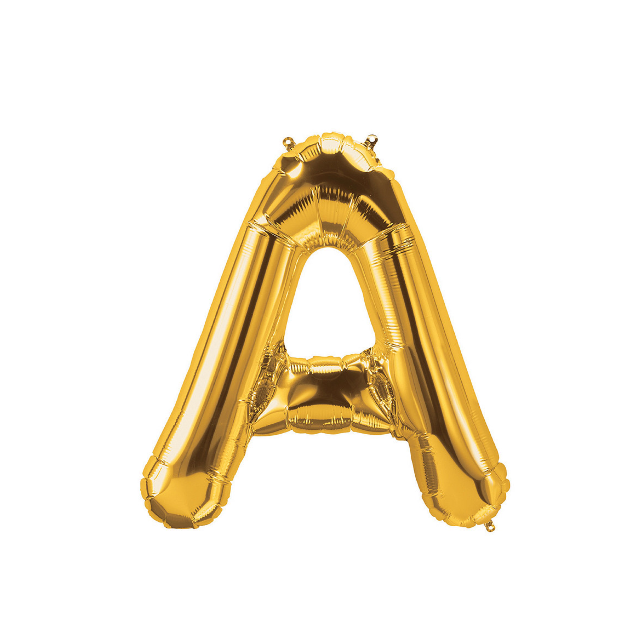 BASHES. Balloons Gold Mini Letter Balloon