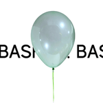 BASHES. Balloons Green Plexi Mini Latex Balloon
