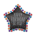 BASHES. Balloons Happy Birthday To You Oversized Star Balloon