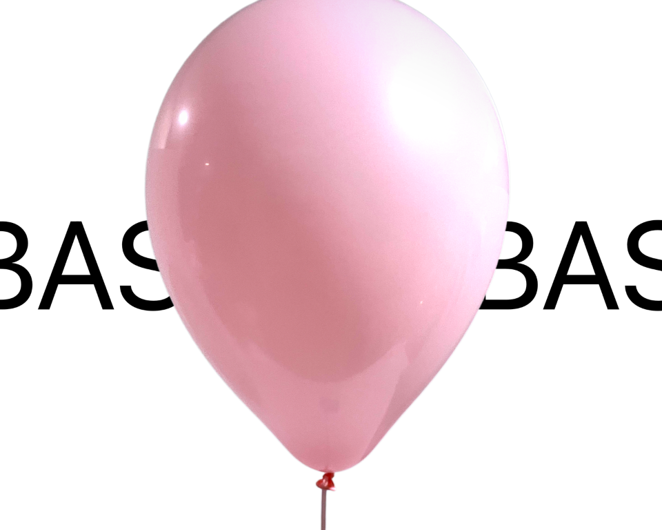 BASHES. Balloons Pink Mini Latex Balloon Set