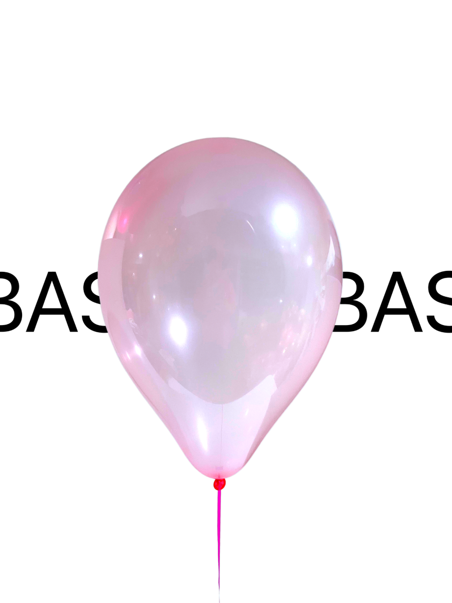 BASHES. Balloons Pink Plexi Mini Latex Balloon Set