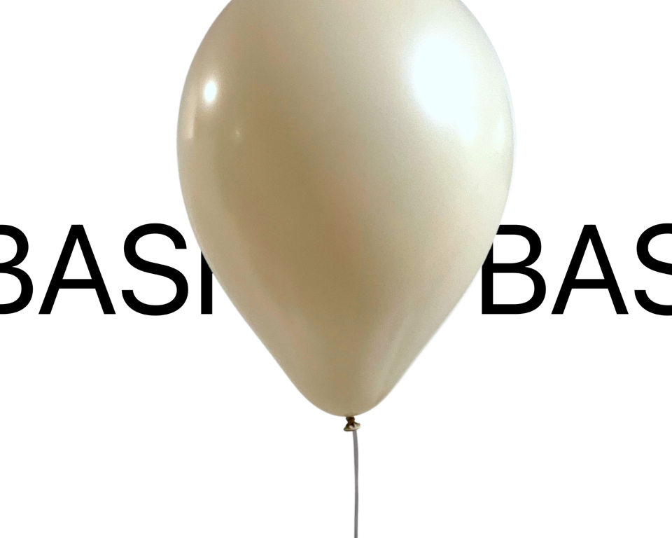 BASHES. Balloons Porcelain Mini Latex Balloon Set