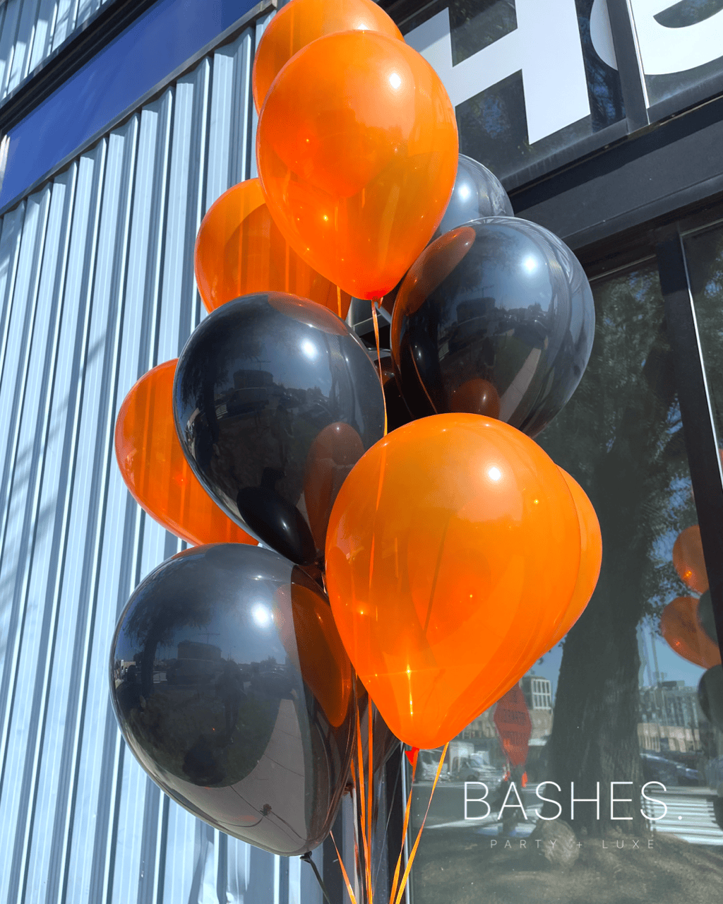 BASHES. Balloons Pumpkin Party Mini Latex Balloon Set