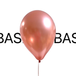 BASHES. Balloons Rose Gold Mini Latex Balloon Set