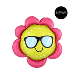BASHES. Balloons Smiling Sunshade Flower Balloon