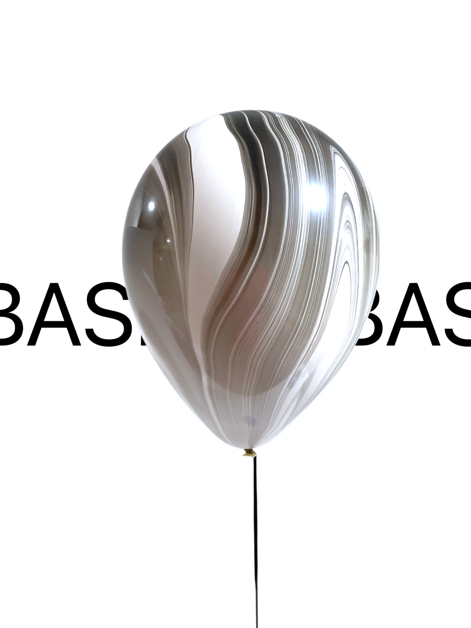 BASHES. Black & White Mini Marble Luxe Balloon Set