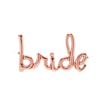 BASHES. 'Bride' Script Balloon