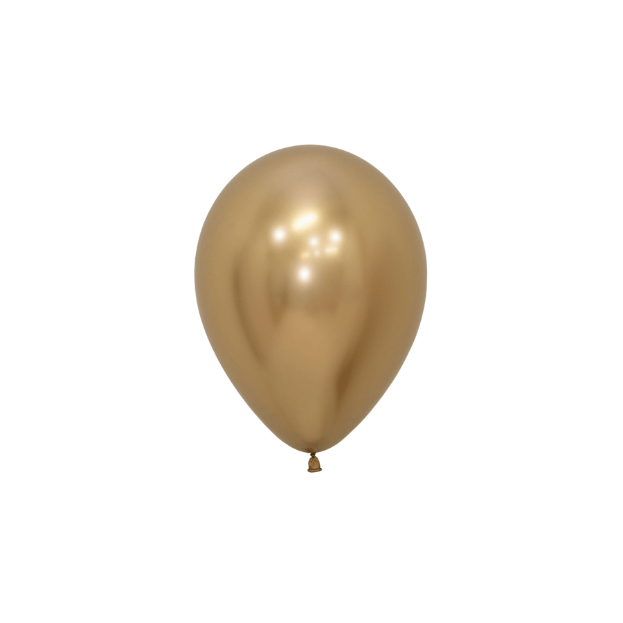 BASHES. Chrome Gold Mini Latex Balloon Set