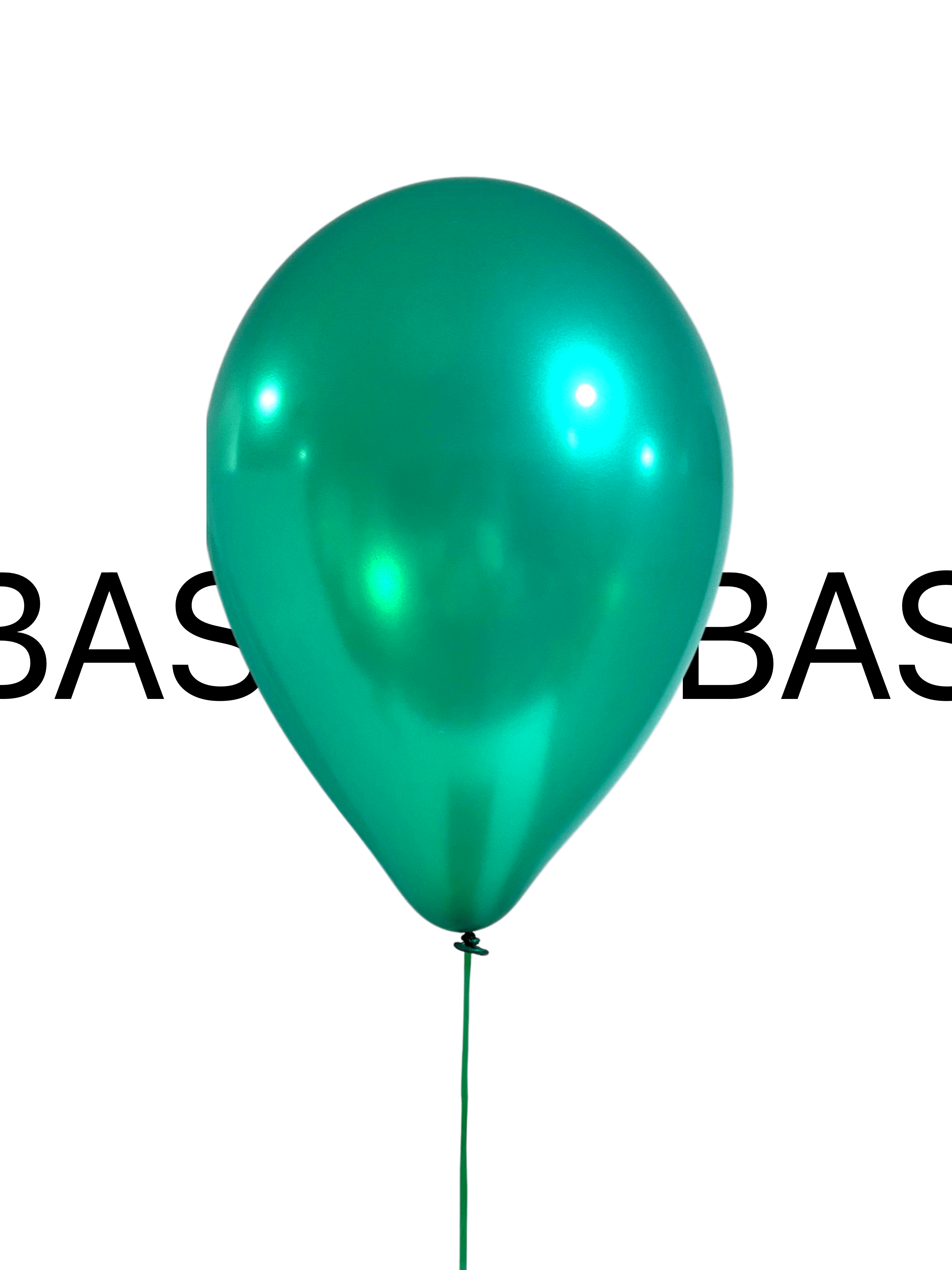BASHES. Emerald Green Mini Latex Balloon Set