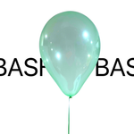 BASHES. Green Plexi Mini Latex Balloon Set