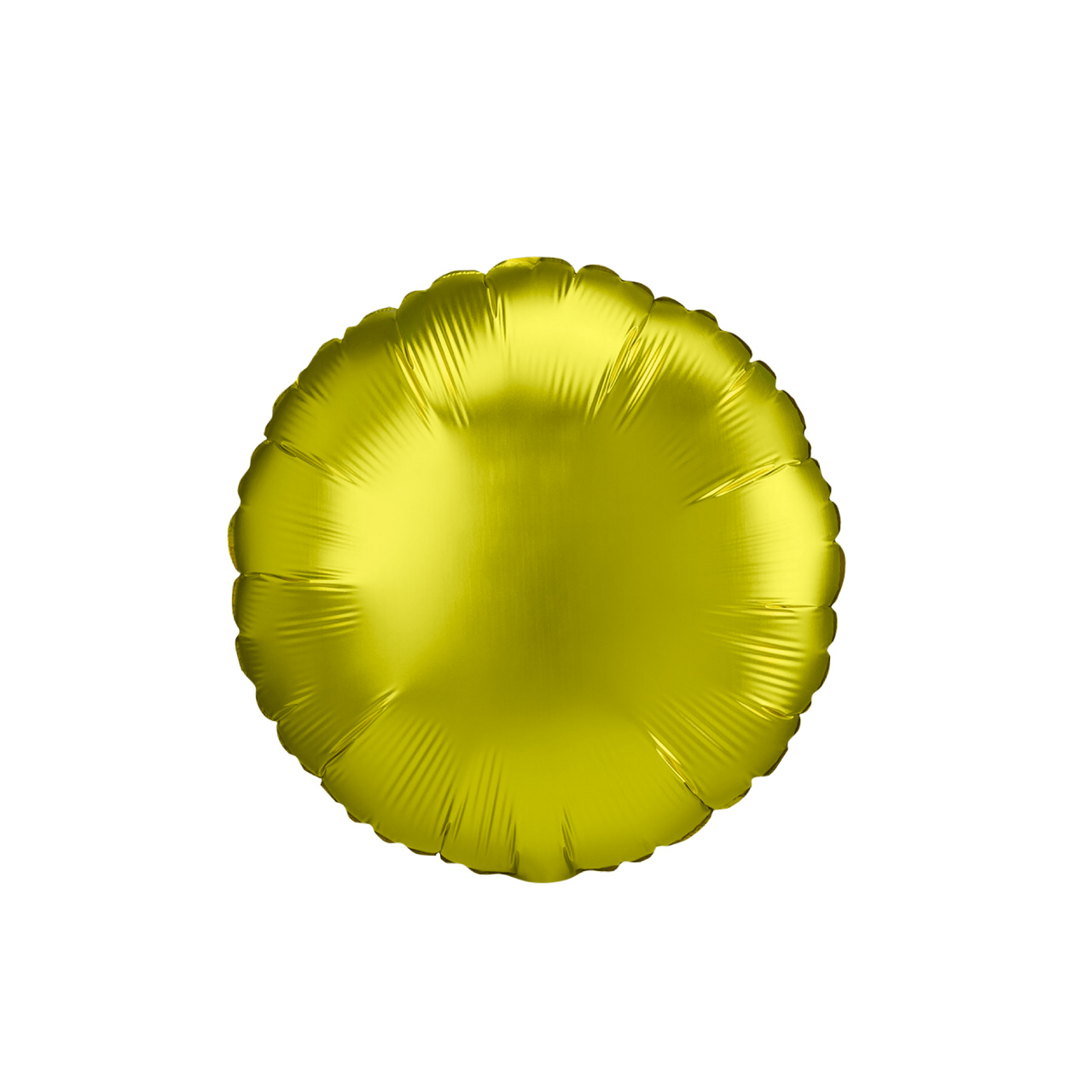 BASHES. Lime Satin Mini Foil Round Balloon Set