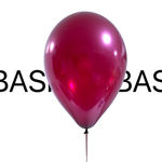 BASHES. Maroon Mini Latex Balloon Set