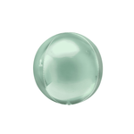BASHES. Mint Green Metallic Sphere Balloon
