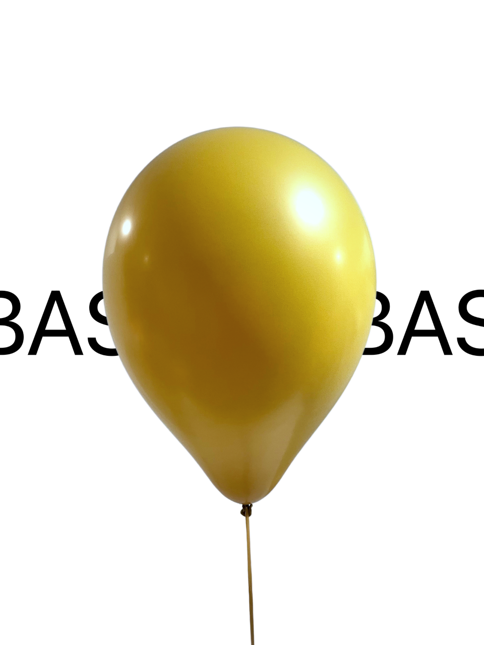 BASHES. Mustard Mini Latex Balloon Set