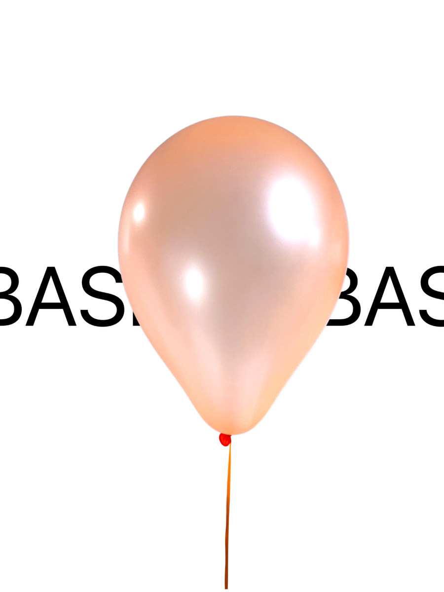 BASHES. Neon Orange Mini Latex Balloon Set