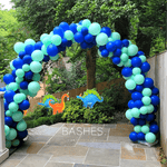 BASHES. Organic Balloon Arch with Balloon Stand