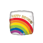 BASHES. Premium Rainbow Happy Birthday Balloon Set