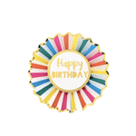 BASHES. Rainbow Birthday Badge